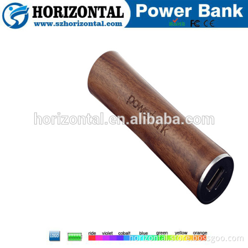 High capacity Maple material smartphone charger wooden power bank 2200mah
